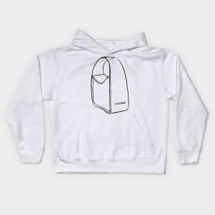 Minimalist Bag Kids Hoodie